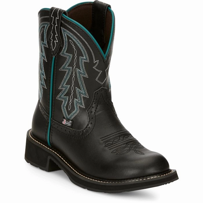 Flexible Frame Rough Trail Hiker Soft Inner Lining Justin Ladies Lyla Western Boots Style GY9537