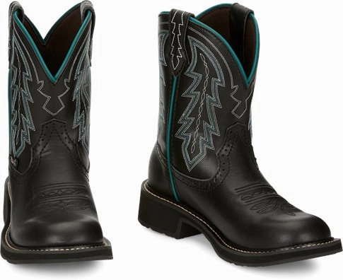 Cowgirl Vibe Justin Ladies Lyla Western Boots Style GY9537