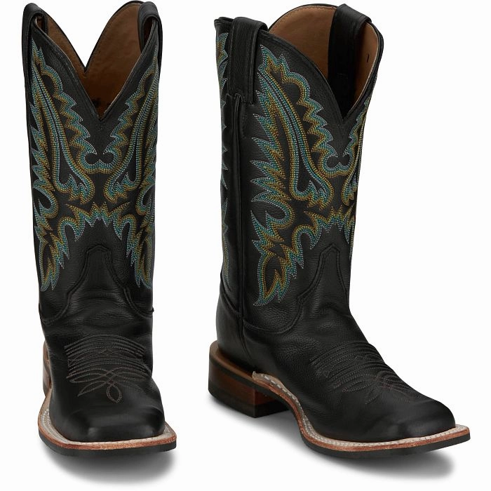 JUSTIN LADIES SHAY WESTERN BOOTS STYLE BR541 Heavy Duty