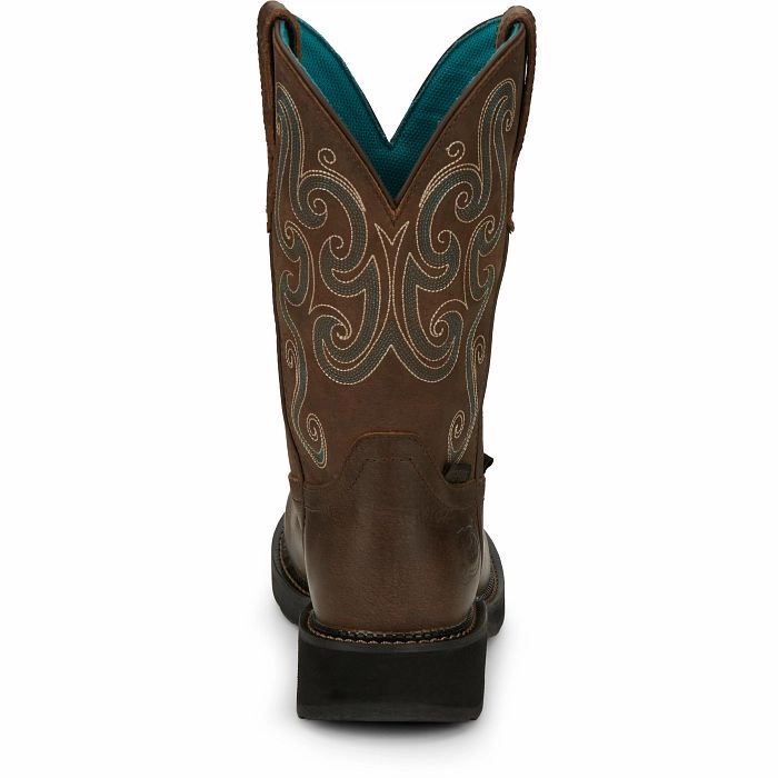 Justin Ladies Tasha Steel Toe Work Boots Style GY9991 Padded Interior Rural Traveler Work Wear