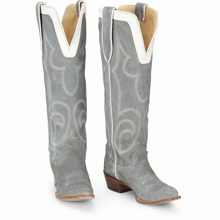 JUSTIN LADIES VERLIE ROUND TOE BOOTS STYLE VN4476 Ranch Wear
