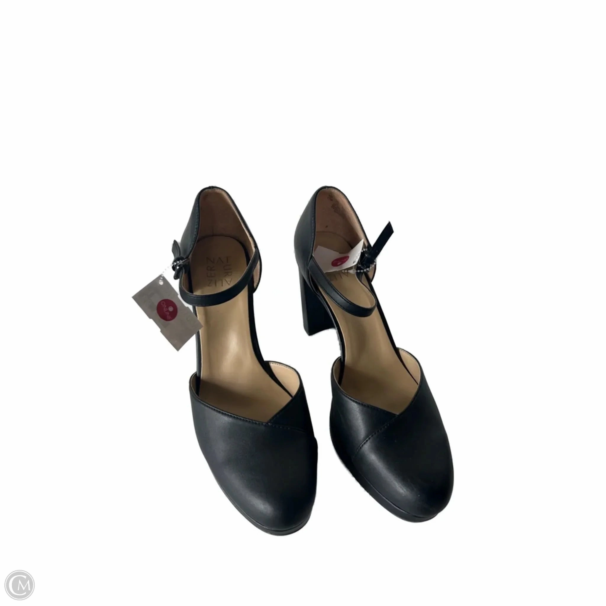 Shoes Heels Block By Naturalizer In Black, Size: 11 Trendy Block Heel