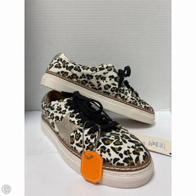 Shoes Sneakers By Clothes Mentor In Animal Print, Size: 9 Curved Heel Counter