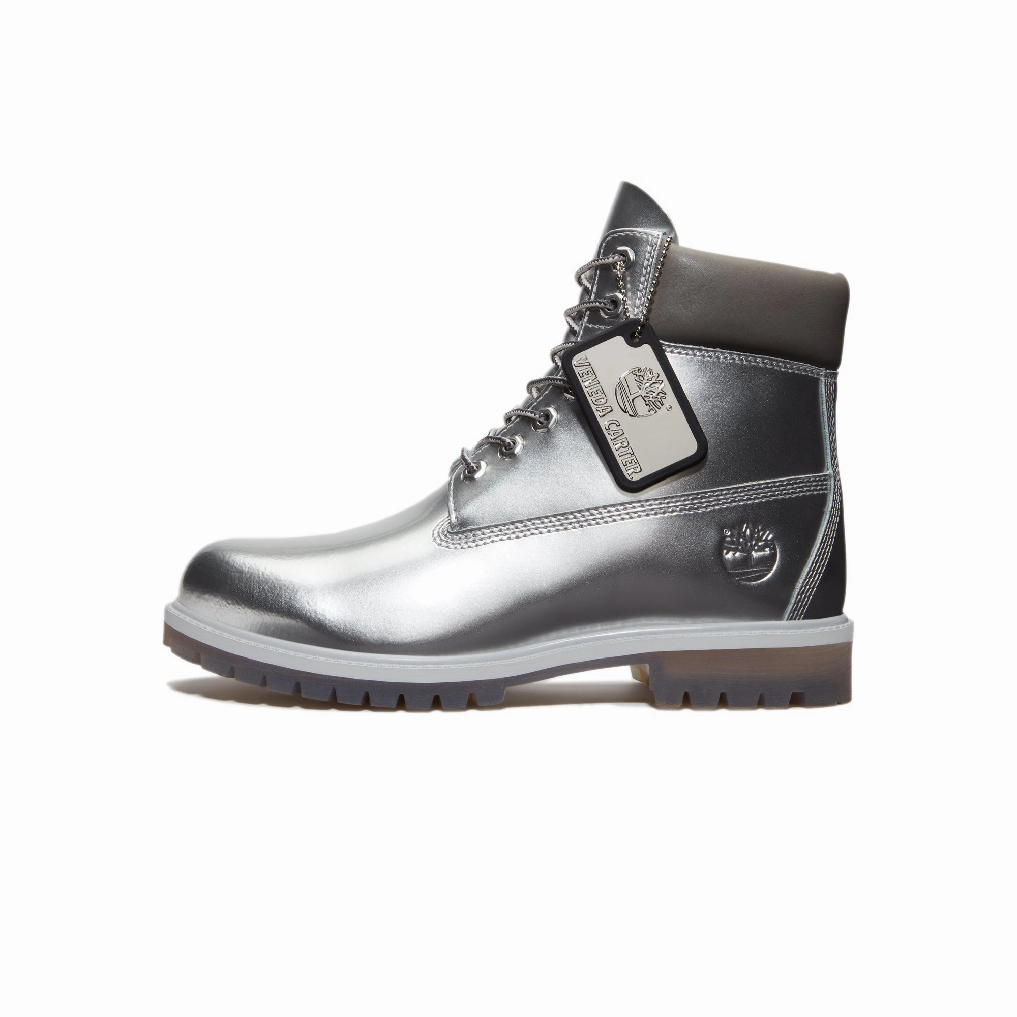 Timberland x Veneda Carter Mens 6 Inch lace Up Waterproof Boot comfortable socks