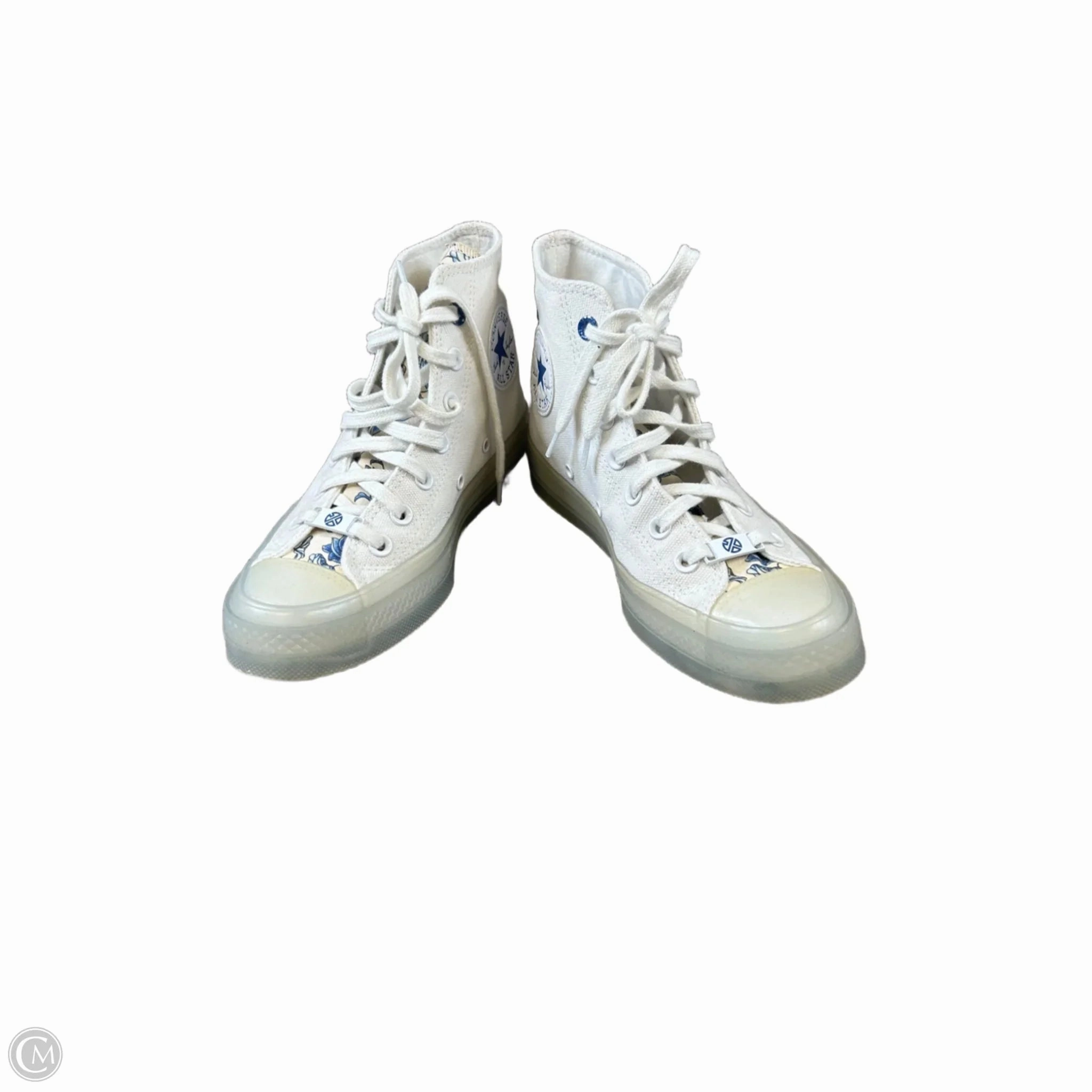Shoes Sneakers By Converse In White, Size: 6.5 Mid Cut