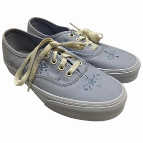 Fashion Fit Adaptive Steps Shoes Sneakers By Vans In Blue, Size:5.5