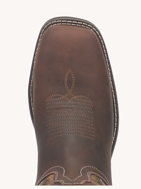 Laredo Mens Steel Toe Stringfellow Boots Style 6921 High-Traction Design Reliable Footwear