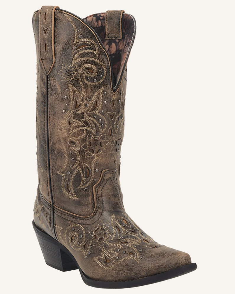 Laredo Ladies Vanessa Snip Toe Boots Style 52050 Versatile Footwear