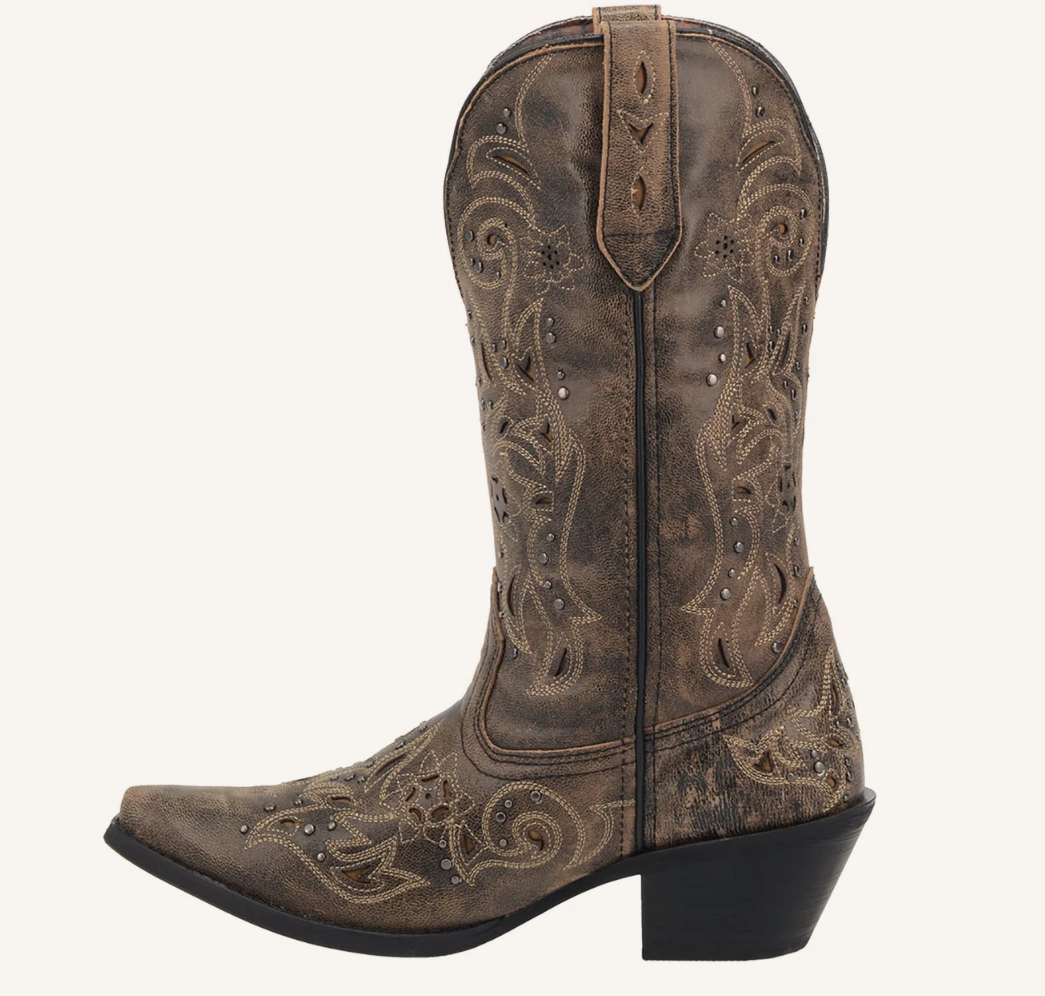 Paris Glow Quick Drying Adventure Journey Laredo Ladies Vanessa Snip Toe Boots Style 52050