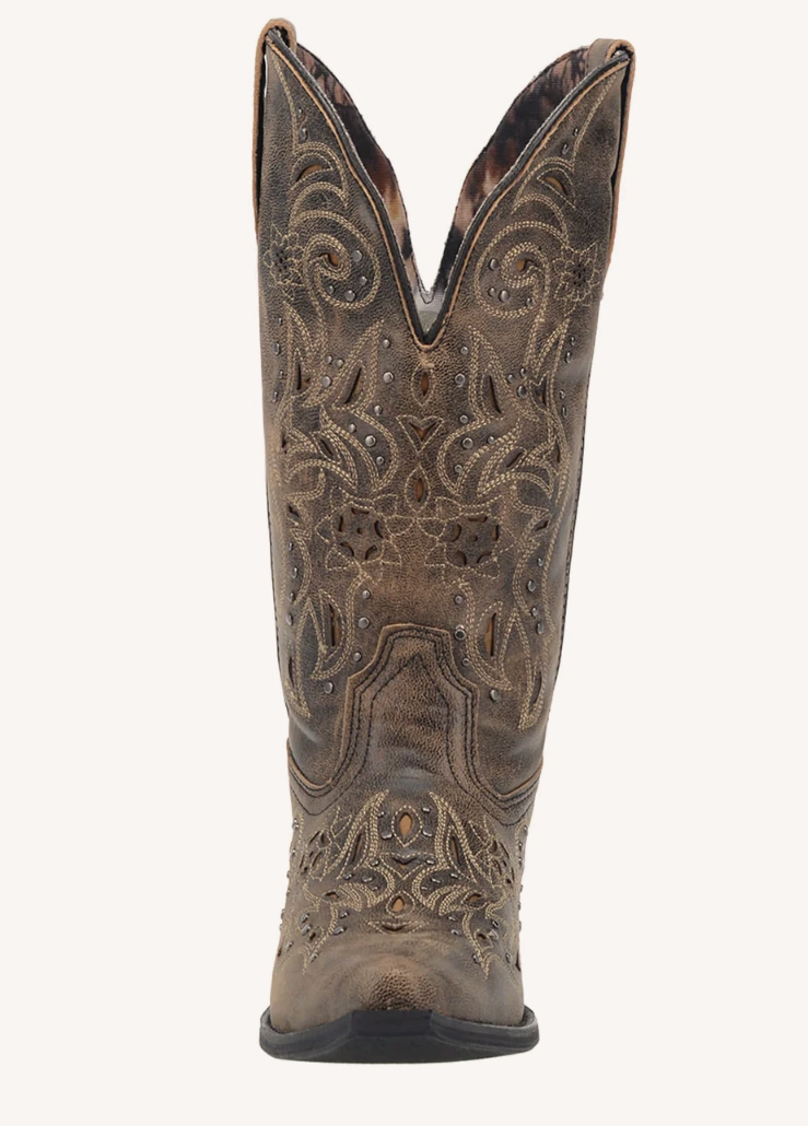 Laredo Ladies Vanessa Snip Toe Boots Style 52050 Shock Absorbing Functional Minimalist