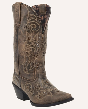 Laredo Ladies Vanessa Snip Toe Boots Style 52050 Versatile Footwear