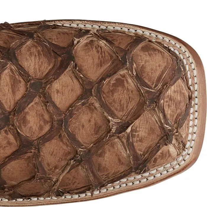 TONY LAMA MENS LEVIATHAN 11" PIRARUCU STYLE 6082 Waterproof Outdoor Trek