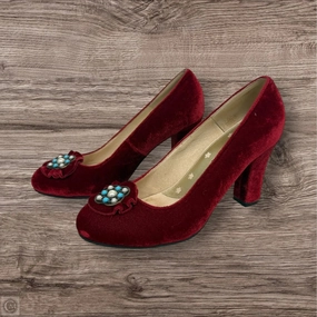 Shoes Heels Stiletto By Clothes Mentor In Red, Size: 8 Bohemian Style Heels