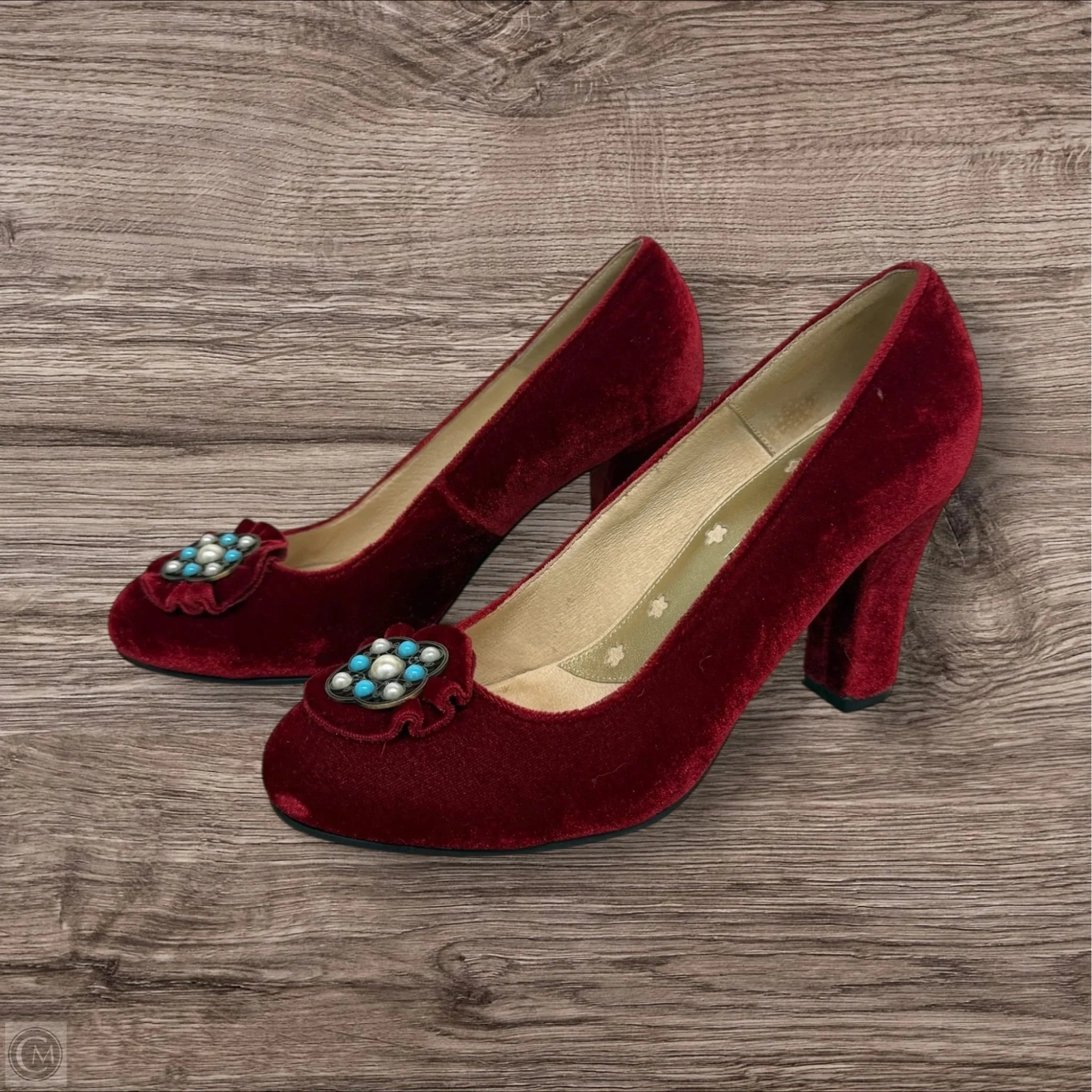 Shoes Heels Stiletto By Clothes Mentor In Red, Size: 8 Bohemian Style Heels