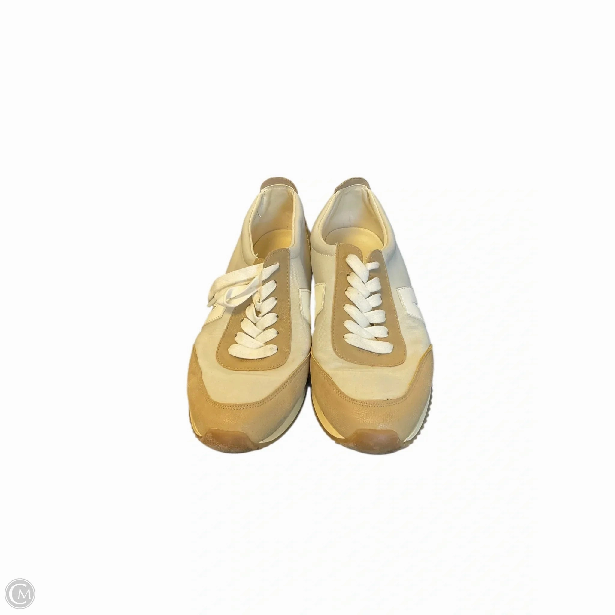 Workout Friendly Reliable Sole Shoes Sneakers By Mia In Tan, Size: 6