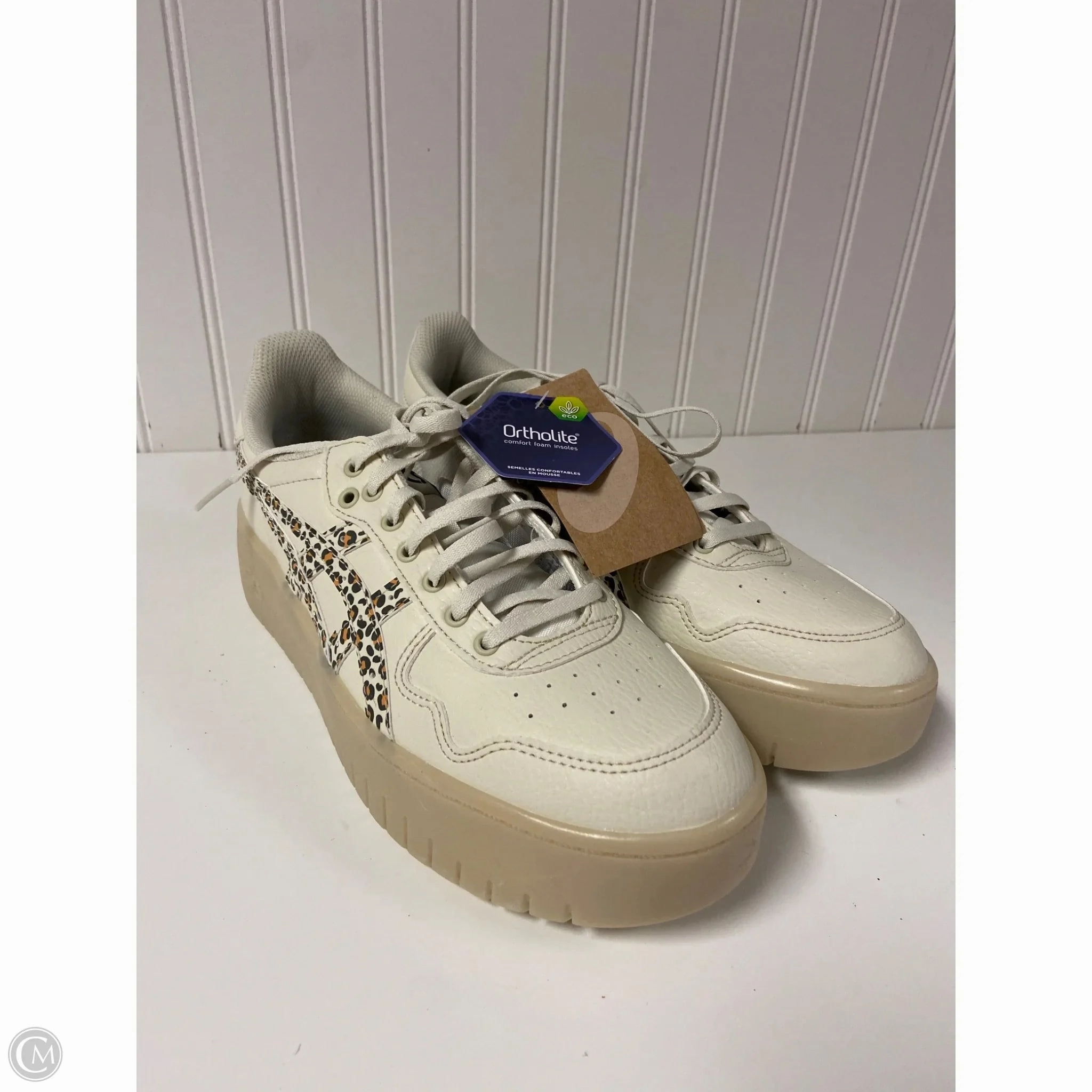 Shoes Sneakers By Asics In Cream, Size: 9.5 Thermoforming Technology Comfort Wrap