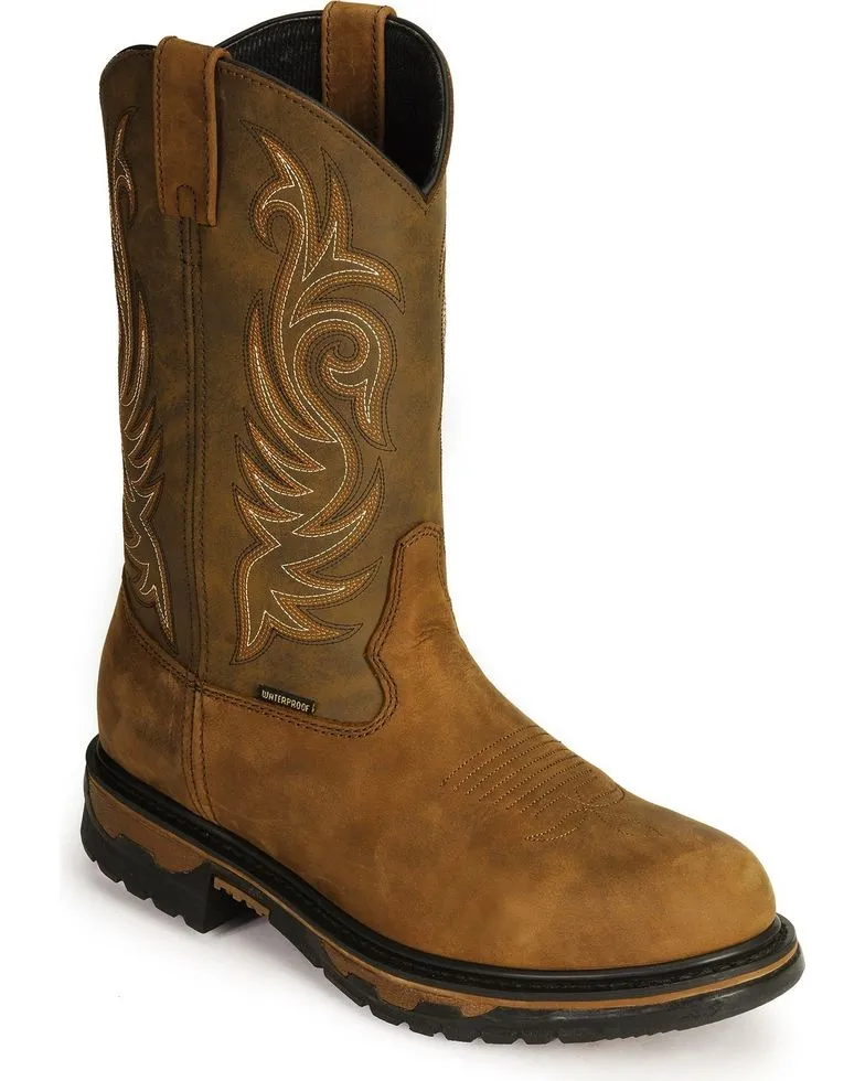 Laredo Men's Sullivan Waterproof Western Work Boots Style 68112 Active Use Adventurous Spirit