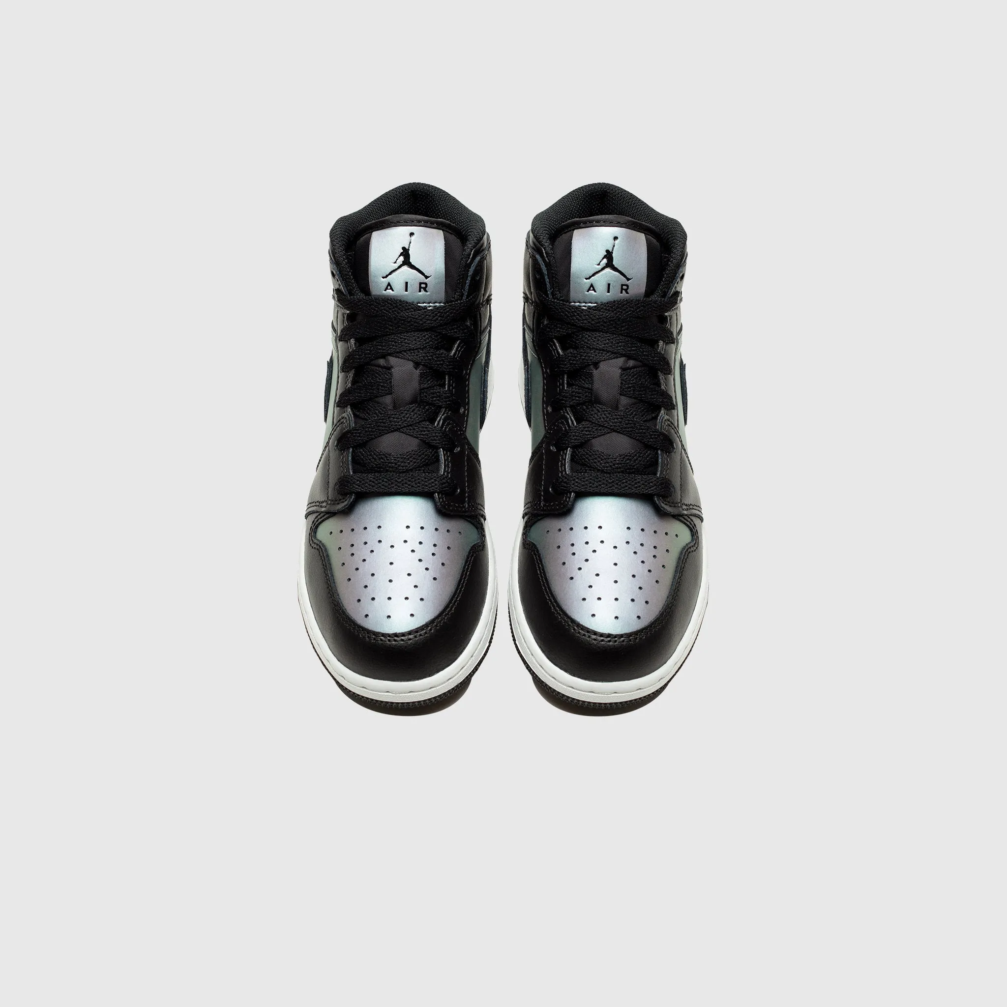 Comfort foam quick - moving shoes AIR JORDAN 1 MID SE BG (GS) "BLACK"