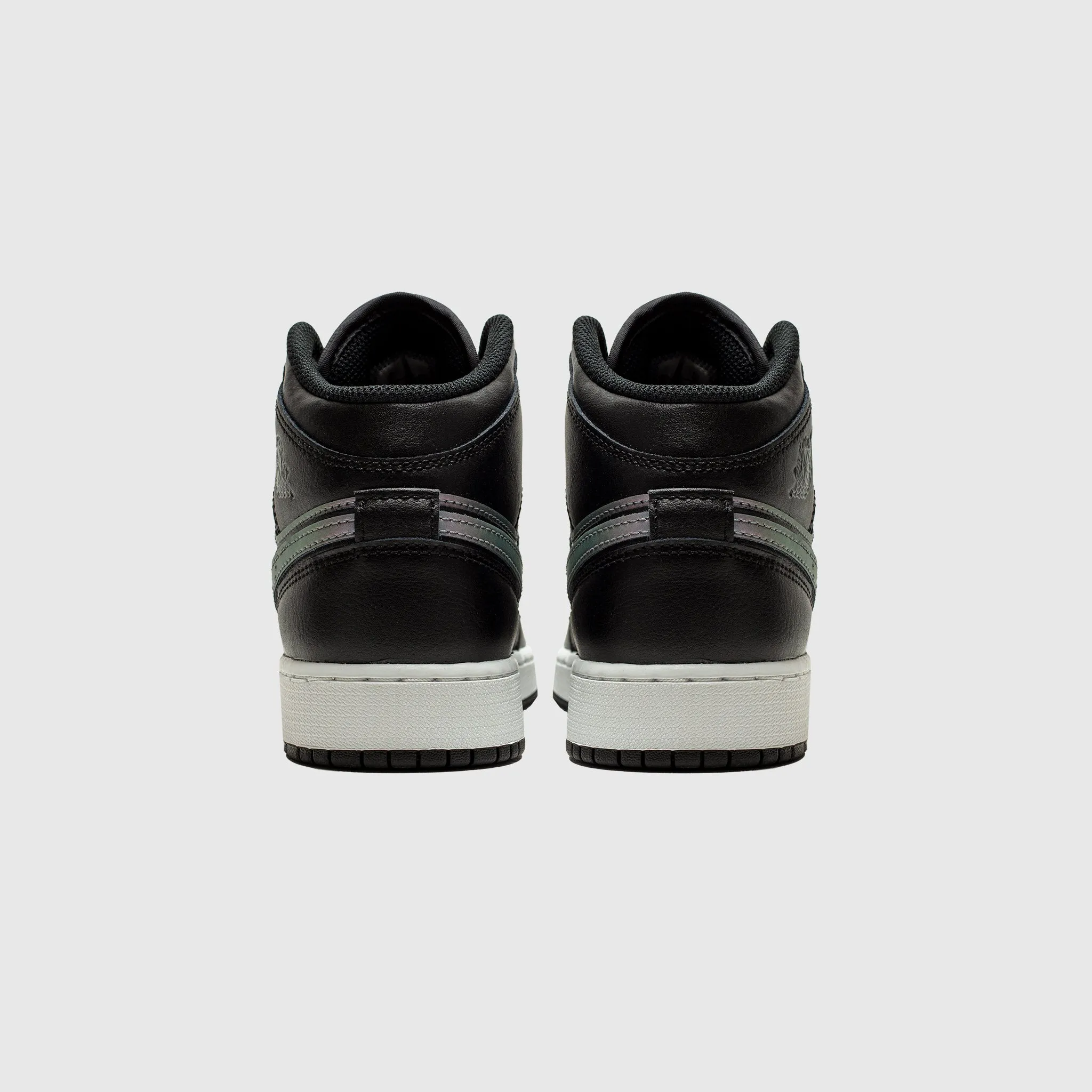 AIR JORDAN 1 MID SE BG (GS) "BLACK" Heat - resistant ergonomic shoes