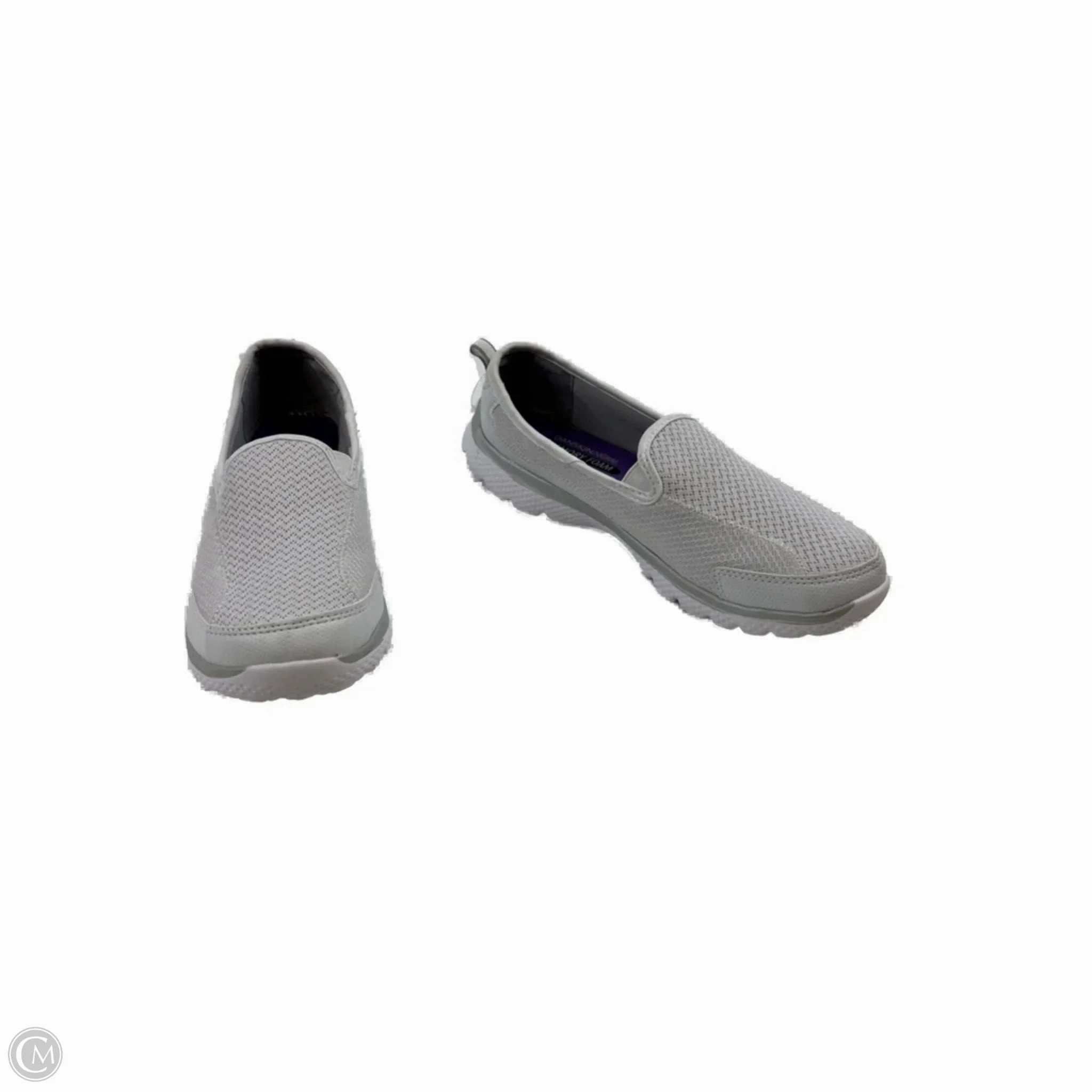 Contoured Footbed Support RubberSole Shoes Sneakers By Danskin Now In White, Size: 10