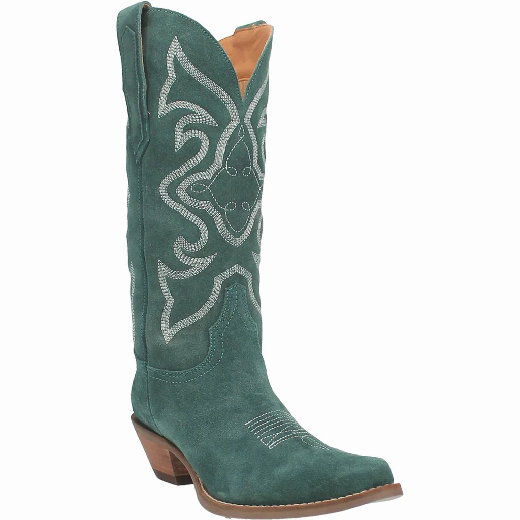 DINGO OUT WEST LEATHER BOOT STYLE DI920GN Cushioned Base Wool blend