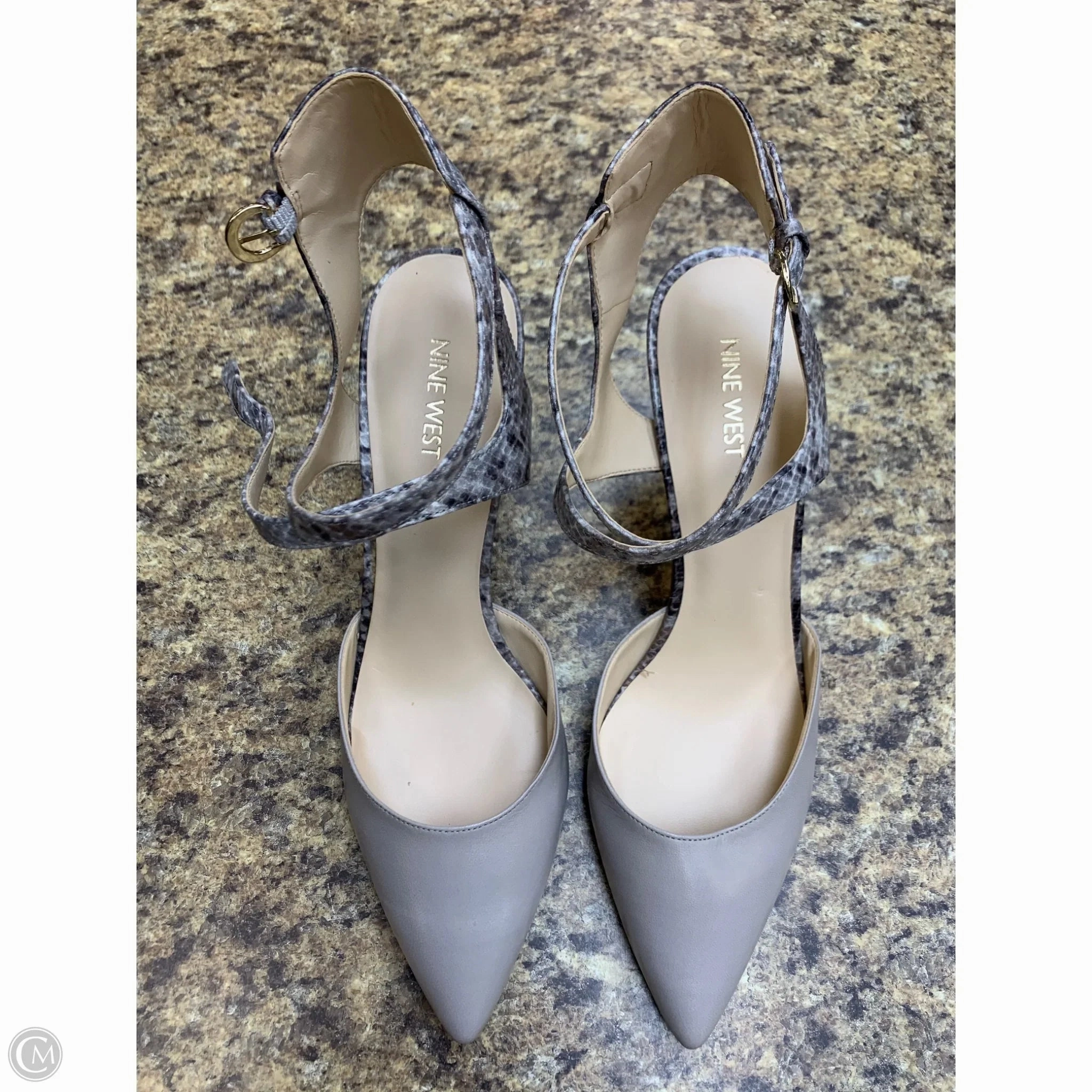 Shoes Heels Stiletto By Nine West In Snakeskin Print, Size: 10 Vintage Pumps Fashionable Pumps