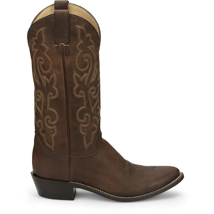 JUSTIN MENS BUCK WESTERN BOOTS STYLE 2253 Cushioned Sole Comfortable Boots