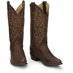 Steel Guard JUSTIN MENS BUCK WESTERN BOOTS STYLE 2253