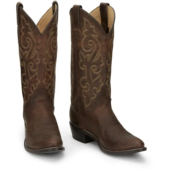 Steel Guard JUSTIN MENS BUCK WESTERN BOOTS STYLE 2253