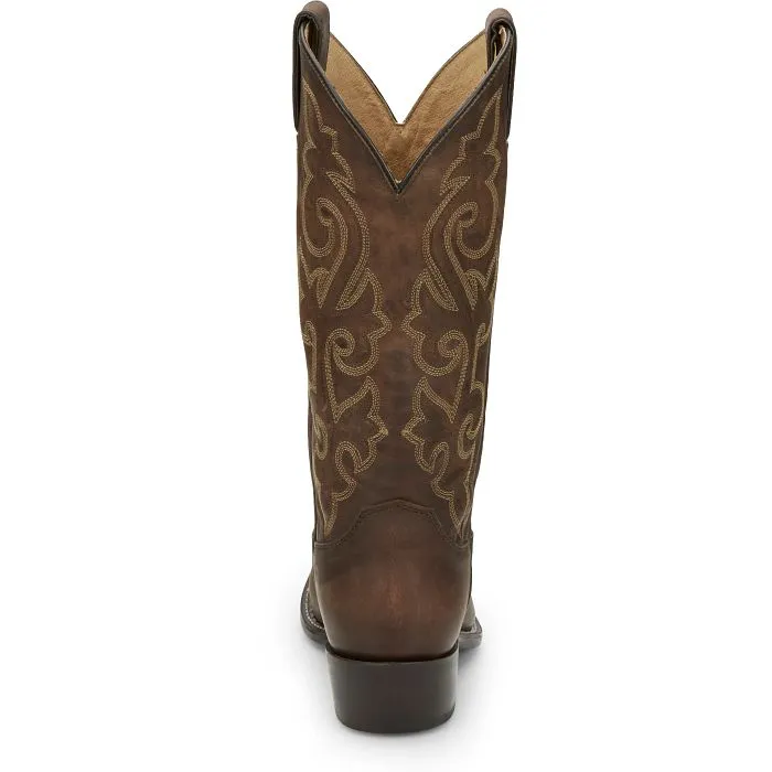 Daily Mission JUSTIN MENS BUCK WESTERN BOOTS STYLE 2253