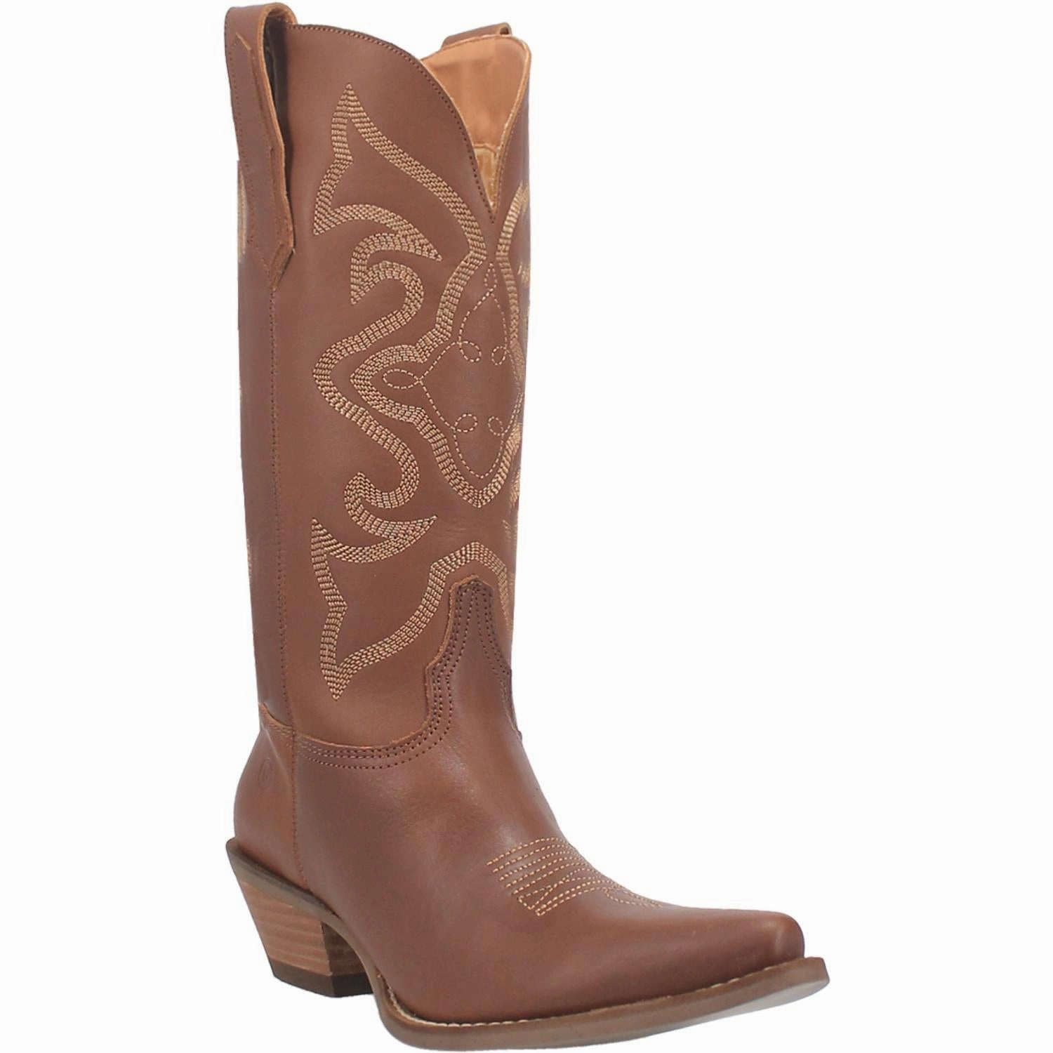 DINGO OUT WEST LEATHER BOOT STYLE DI920-BN190 subtle style