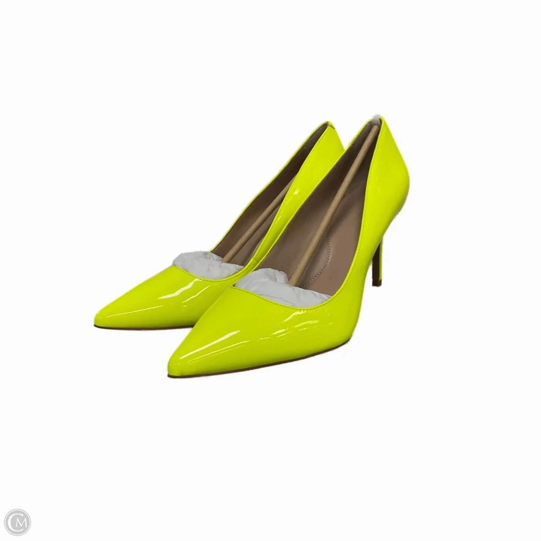 Tuxedo Heels Durable Construction Shoes Heels Stiletto By Banana Republic In Yellow, Size: 9.5