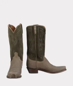 Lucchese Brazos Shell Boots Flexible Design