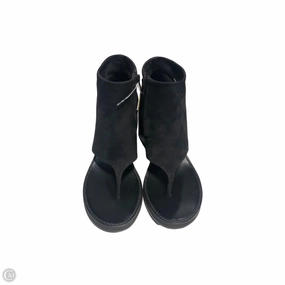 Comfort Cushion Ergonomic Design Shoes Heels Block By Jeffery Campbell In Black, Size: 8.5