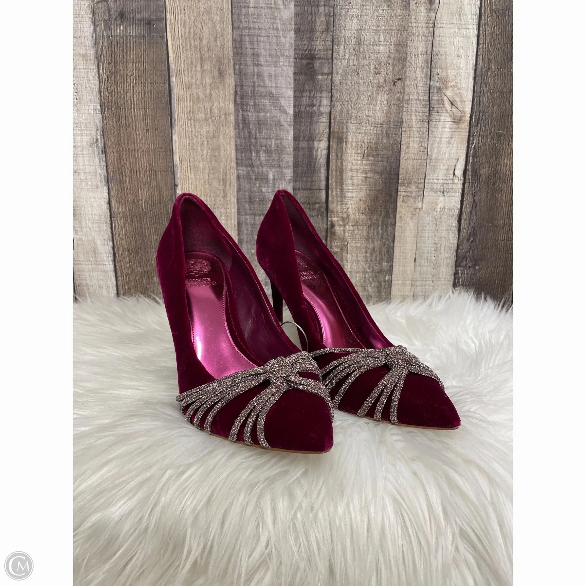 Shoes Heels Stiletto By Vince Camuto In Maroon, Size: 10 Classy High Heels