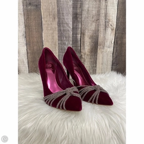 Shoes Heels Stiletto By Vince Camuto In Maroon, Size: 10 Classy High Heels