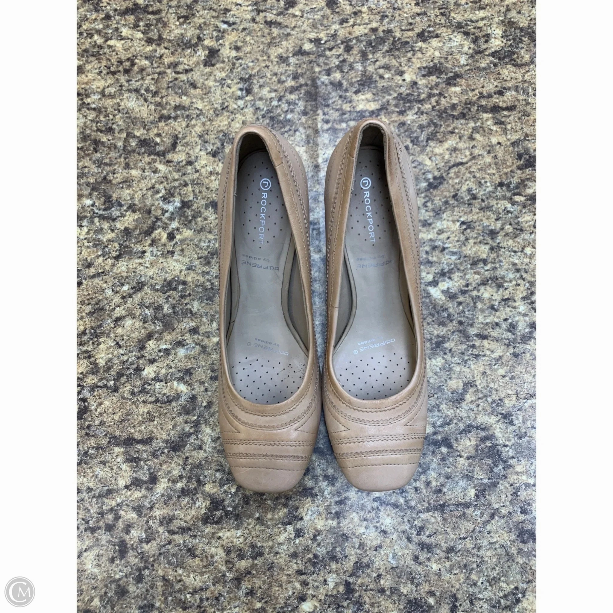 Shoes Heels Block By Rockport In Cream, Size: 7.5 Retro Platform Heels