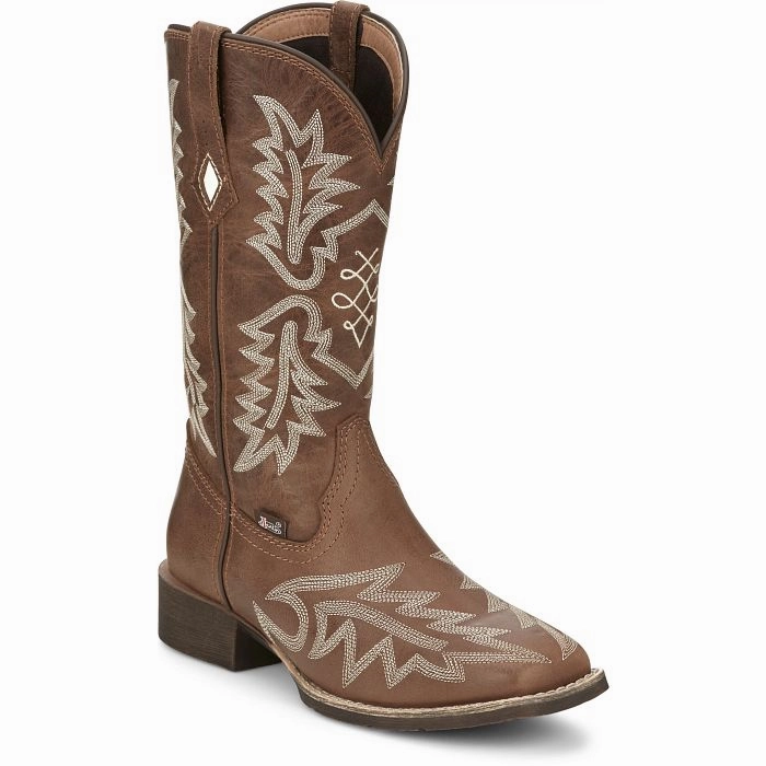 JUSTIN LADIES GYPSY CARSEN WESTERN BOOT STYLE GY2974 Rugged Built Adventure Seeker