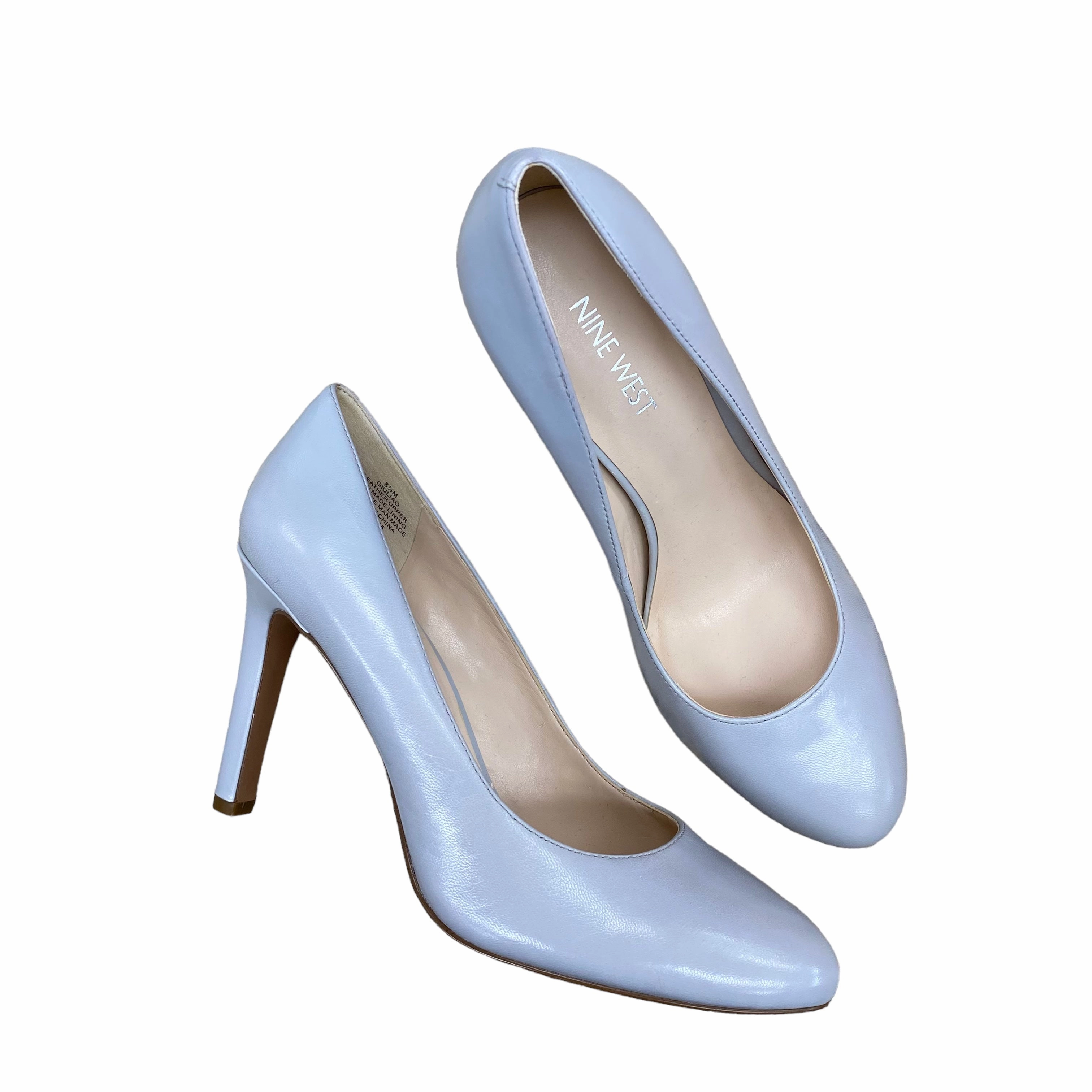 Casual Evening Wear Wide Strap Heels Shoes Heels Stiletto By Nine West  Size: 8.5