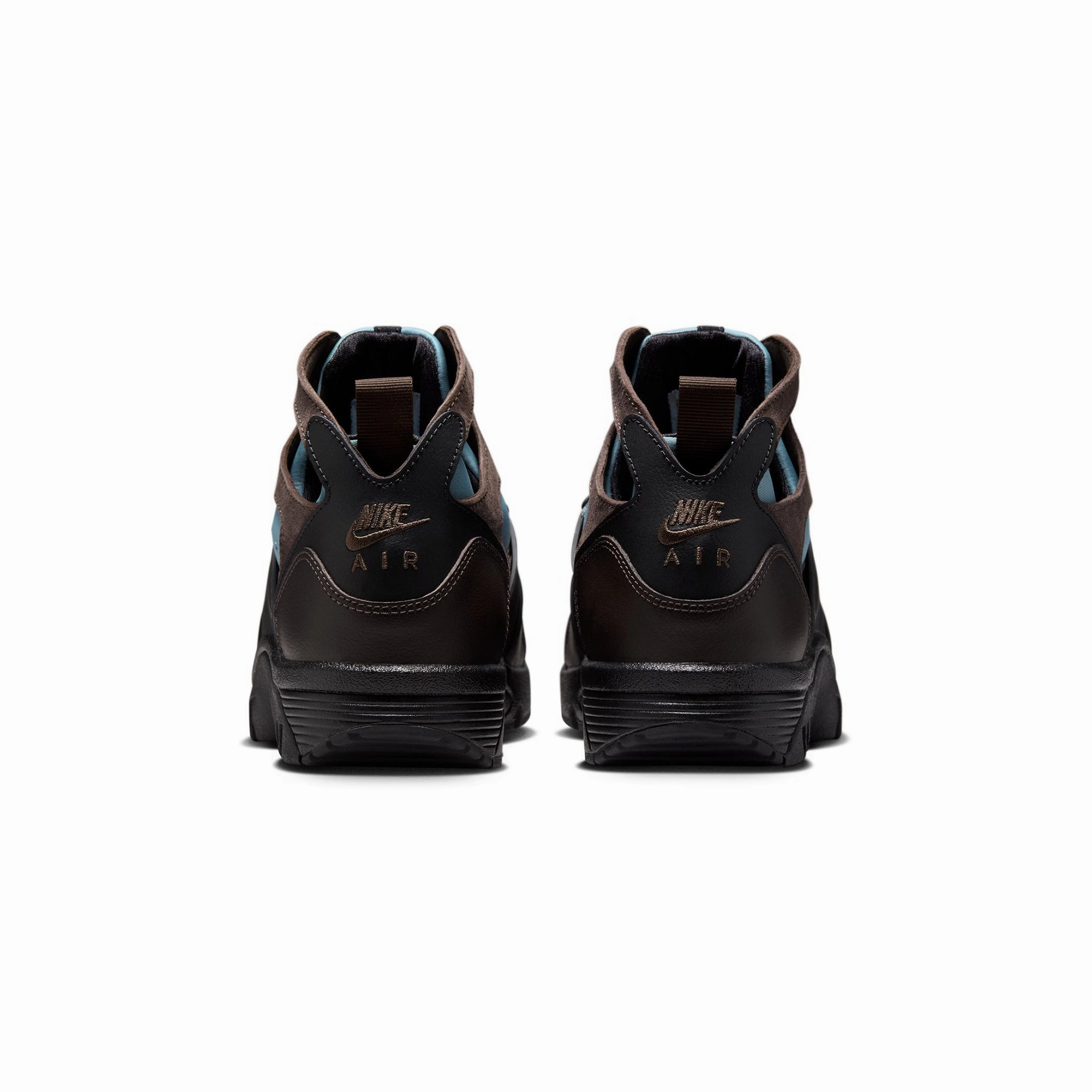 running with ankle braces fluorescent Nike Mens Air Trainer Huarache Shoes