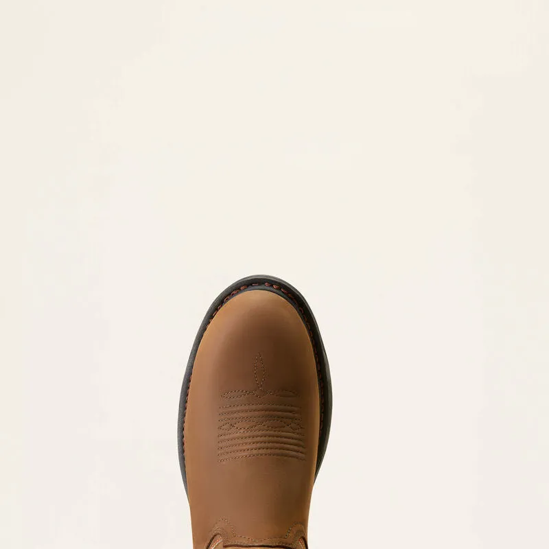 Block Heel Trail Ready Footwear Workhog XT Carbon Toe Work Boot (Round Toe)