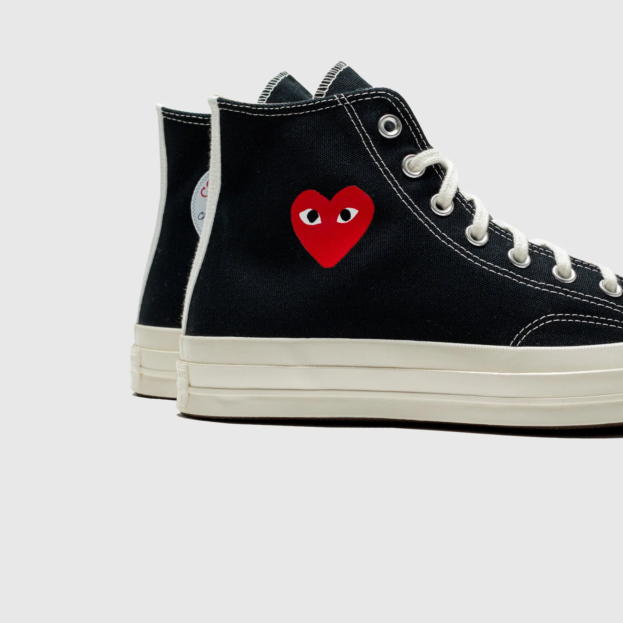 CHUCK TAYLOR ALL-STAR '70 HI "BLACK SINGLE HEART" half - marathon - specific shoes