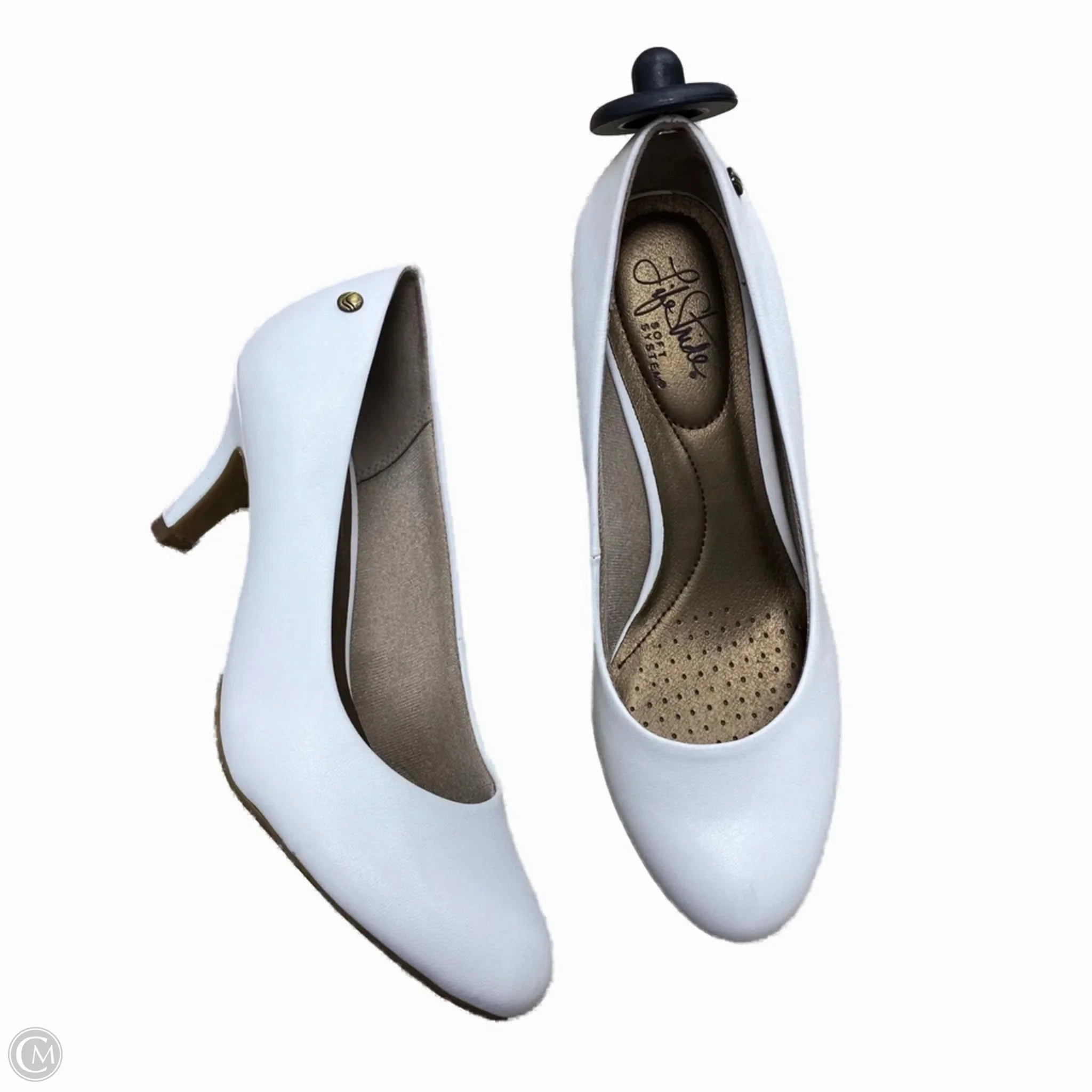 Shoes Heels Stiletto By Life Stride In White, Size: 7 All-day Comfort