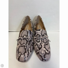 Shoes Heels Block By Antonio Melani In Animal Print, Size: 12 Elastic Band