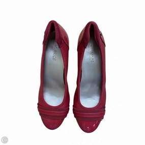Shoes Heels Block By Clothes Mentor In Red, Size: 7 Classic Pumps Special Occasion Shoes