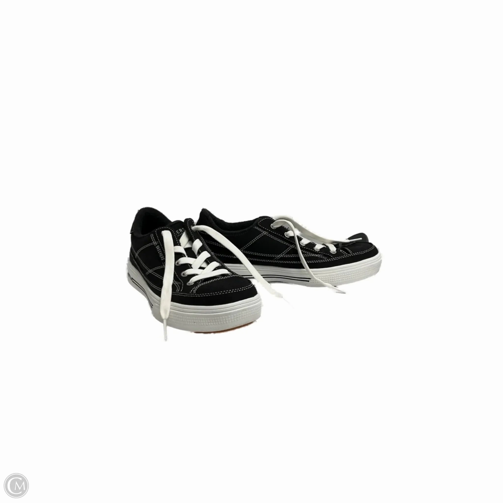 Shoes Sneakers By Skechers In Black & White, Size: 7 Sports Precision