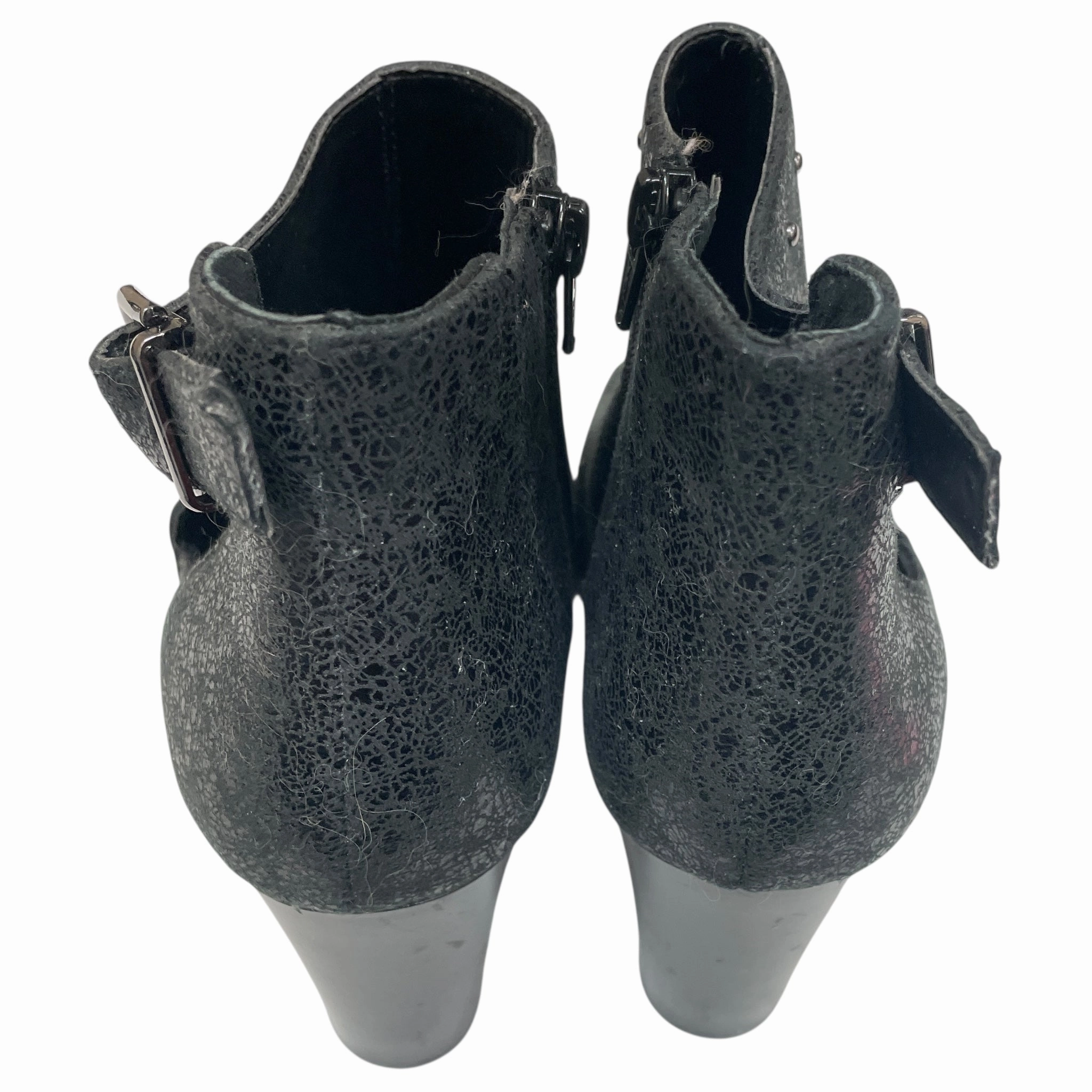 Shoes Heels Block By Simply Vera In Black, Size:7 Clear Heels Smart Pumps