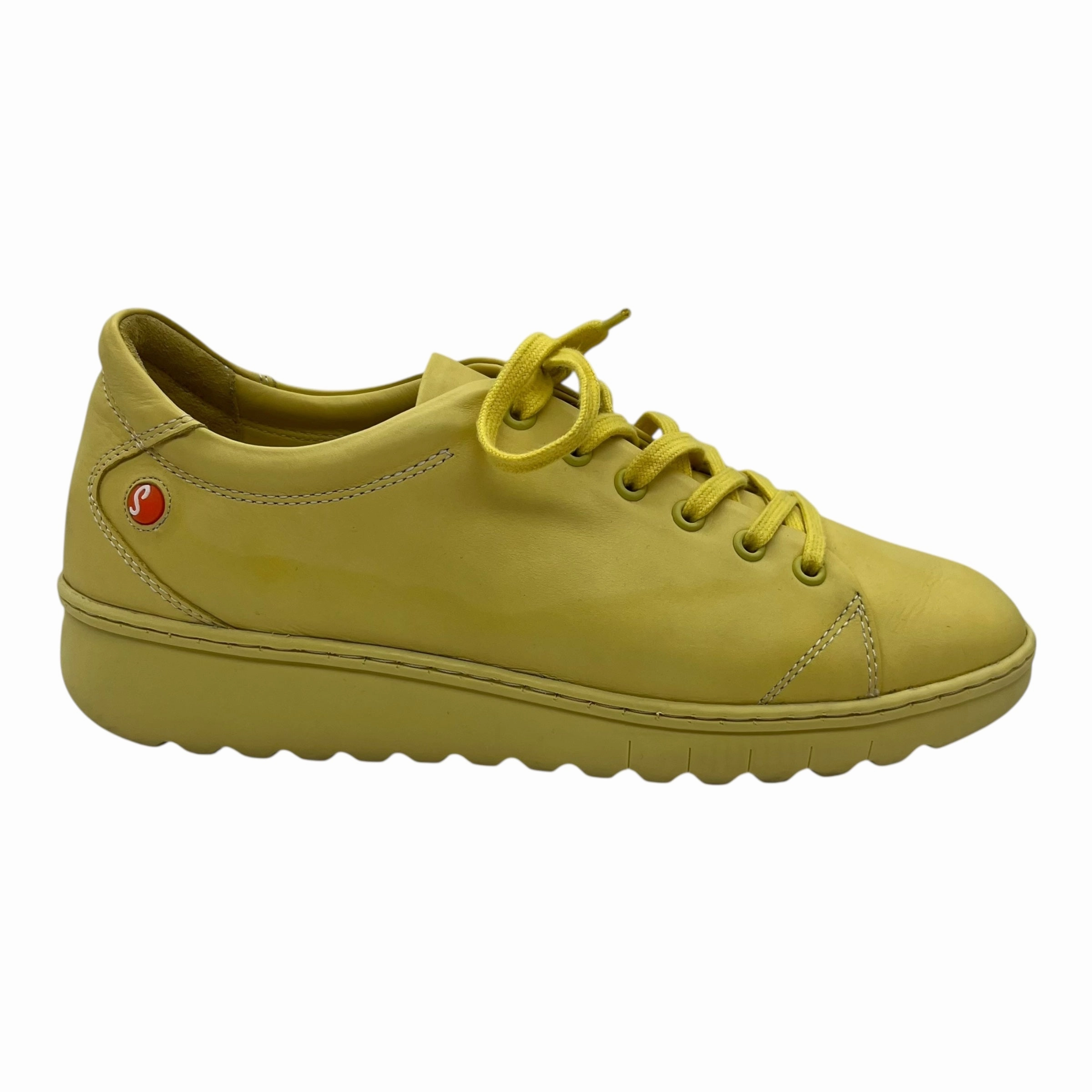Zip Up Optimal ease Shoes Sneakers By Cmb In Yellow, Size:9.5
