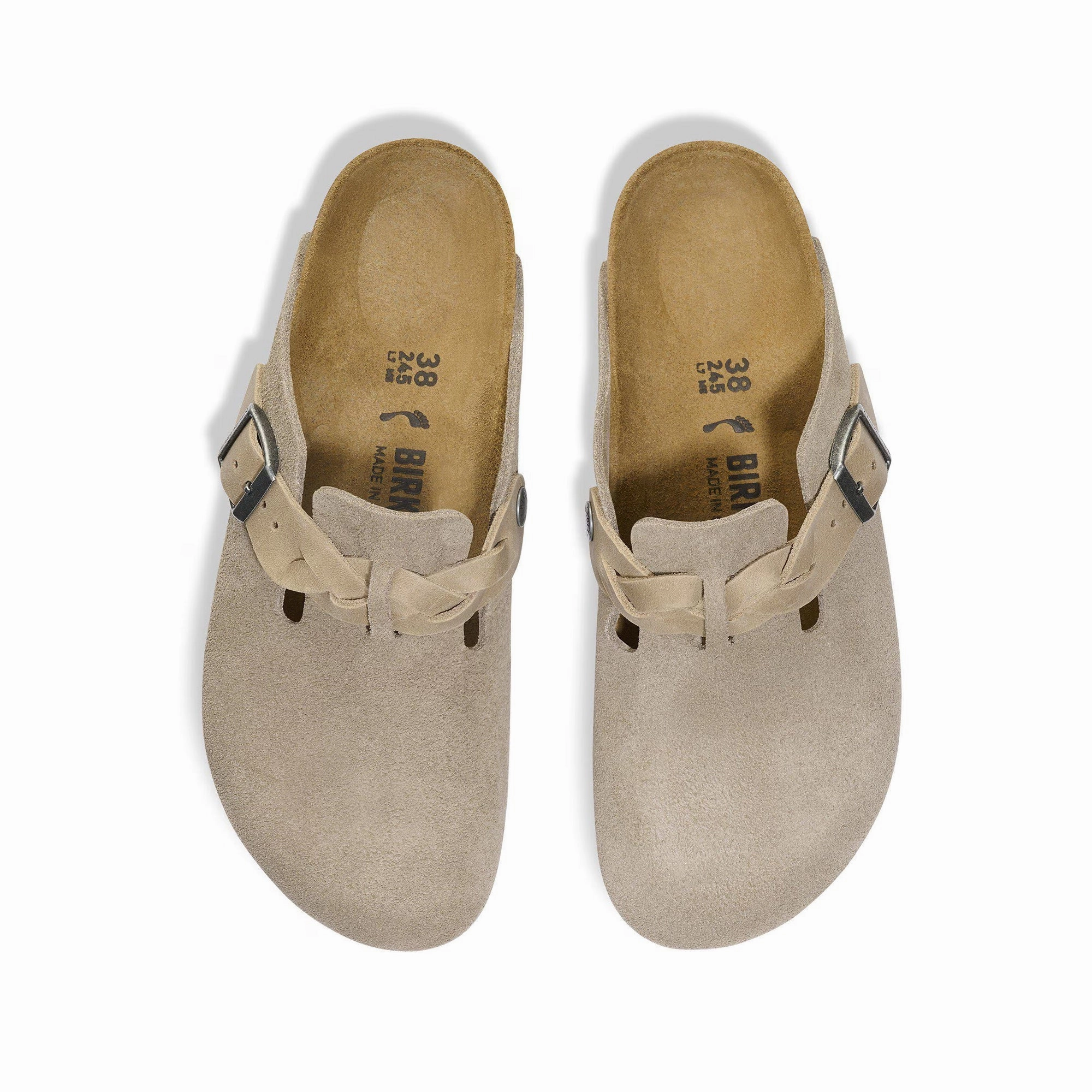 Sandal Storage Flex Comfort Birkenstock Boston Braid Sandals (Narrow)