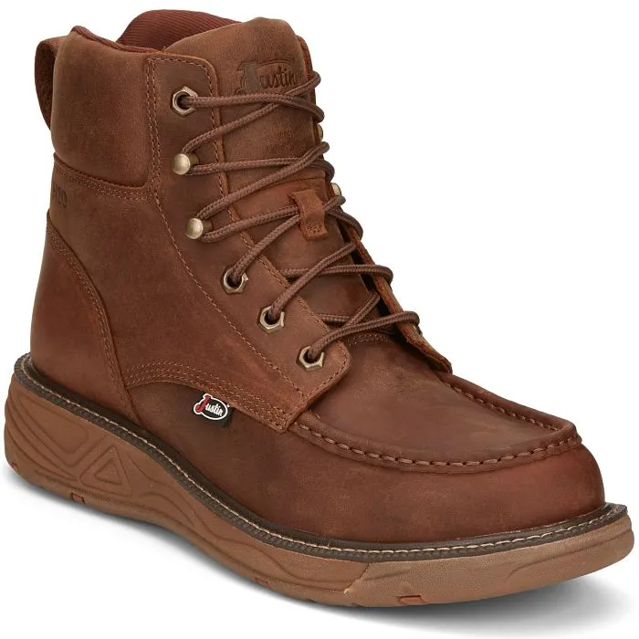 Justin Mens Rush Lace up WorkBoots Style SE470 Heavy Grip
